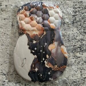 Ergonomic Mouse Pad With Wrist Rest Marble Design Home Work Office School